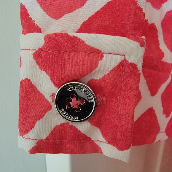 NWT's Coach Pink Diamond Beach Tunic - Picture 4 of 4